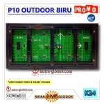 Panel Modul P10 DIP Outdoor Single Color - BLUE  (Small IC) | BIRU - 32 x 16 cm